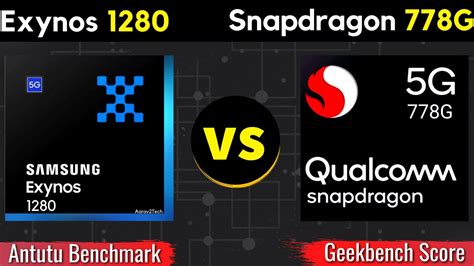 Exynos 1280 vs Snapdragon 888: tests and benchmarks.